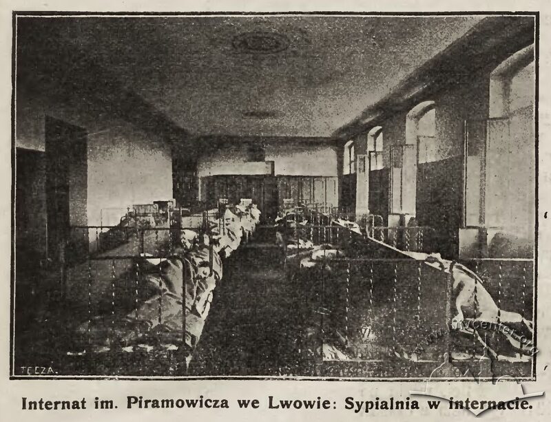 Велика загальна спальня на третьому поверсі, 1905 рік