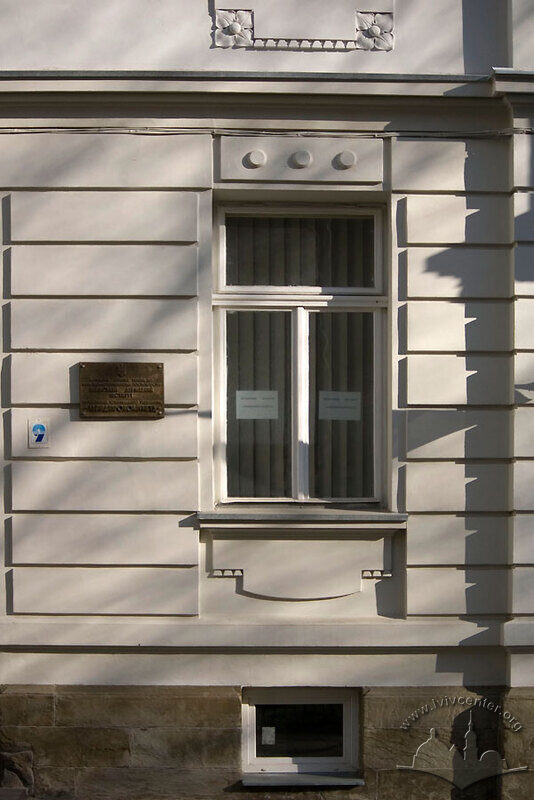 Вул. Академіка Богомольця, 9. Одне з вікон 1-го пов.
