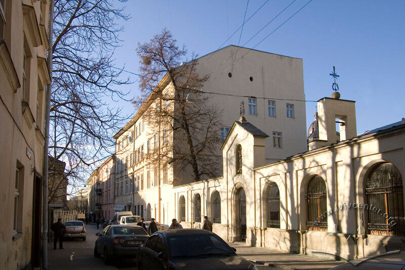 Вул. Краківська, 14. Вигляд зі східної частини вул. Вірменської