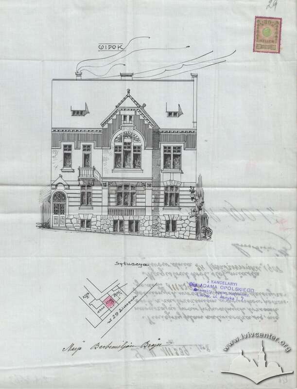 Проєкт Адама Опольського (1908)