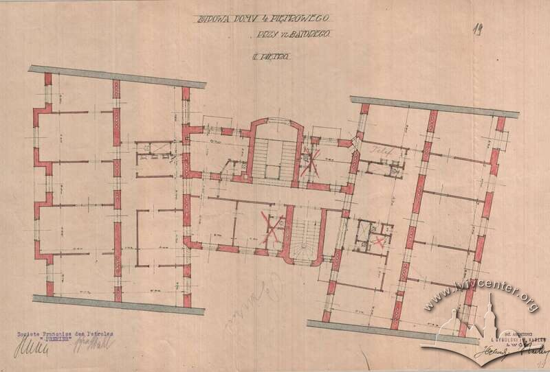 Планування 3 поверху. 1924р.