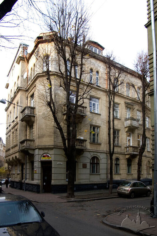 Вул. Академіка Павлова, 9. Вигляд будинку з півдня