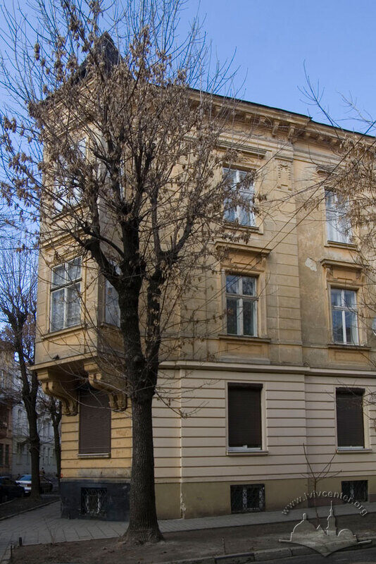 Вул. Академіка Богомольця, 15. Вигляд з вул. Кльоновича
