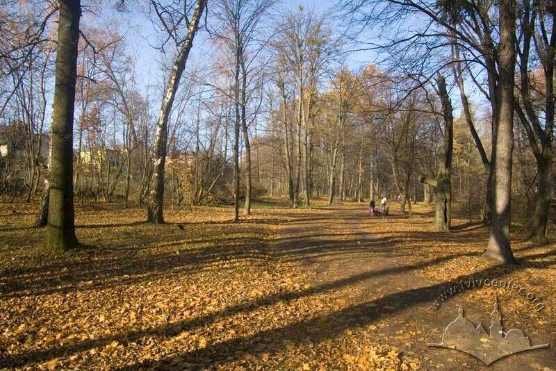 Парк “Залізна вода”, головна алея.
