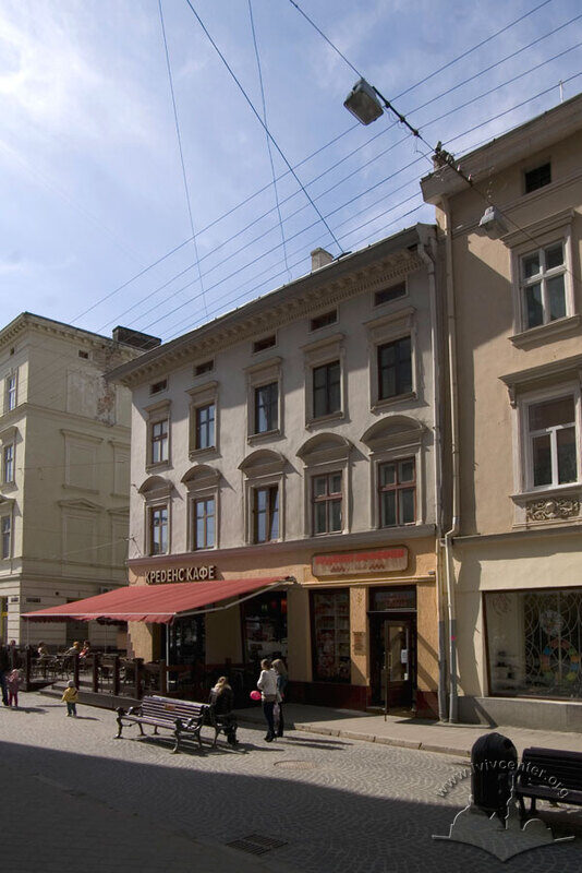 Вул. Галицька, 18. Головний фасад