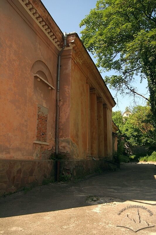 Вул. Личаківська, 131. Фрагмент бічного фасаду