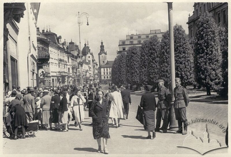 Вулиця Академічна, 1941-1944