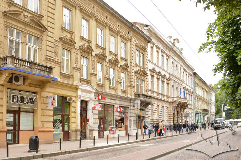 Вул. Січових стрільців, будинки №№21, 19, 17