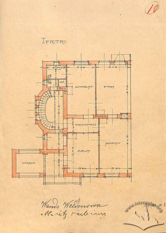 План 2-го поверху (1923)