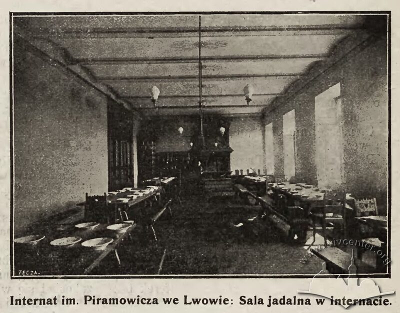 Інтер'єр їдальні на фото 1905 року