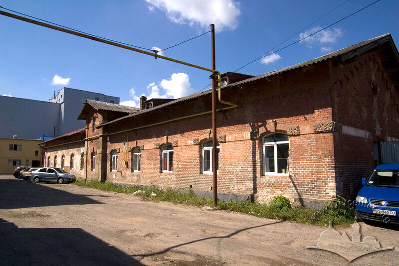 Колишні будинки міської різні на вул. Промисловій, 52.