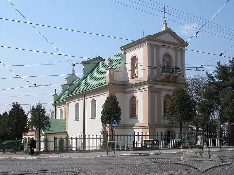 Вул. Личаківська, 82. Загальний вигляд костелу