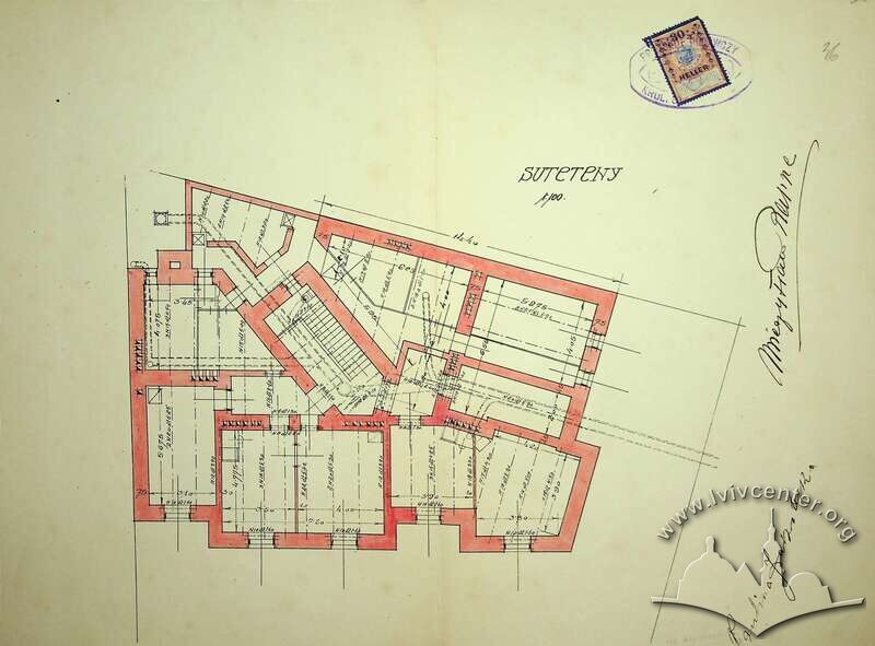 План підвалу (1912)