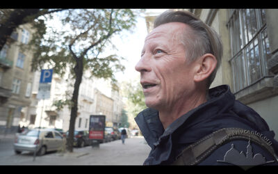 Євген Равський. Кадр з відеоінтерв'ю, 2019