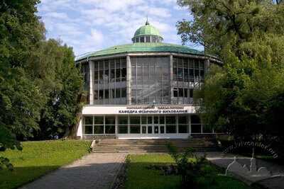 Vul. Samchuka 14 – Lviv Polytechnic Physical Education Department (former Racławice Panorama building)