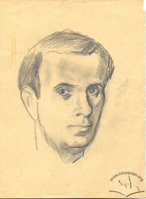 Генрик Стренг, Автопортрет, 1928