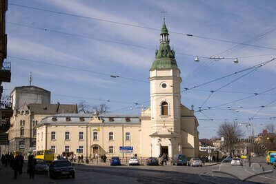 Вул. Городоцька, 32 – церква св. Анни (кол. костел св. Анни)