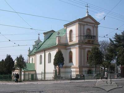 Вул. Личаківська, 82 – церква св. Петра і Павла (кол. костел свв. Петра і Павла)
